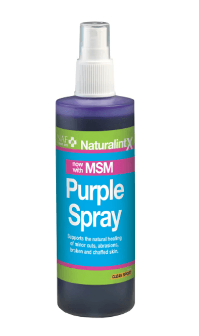Hovedbilde Purple spray MSM, blå spray.
