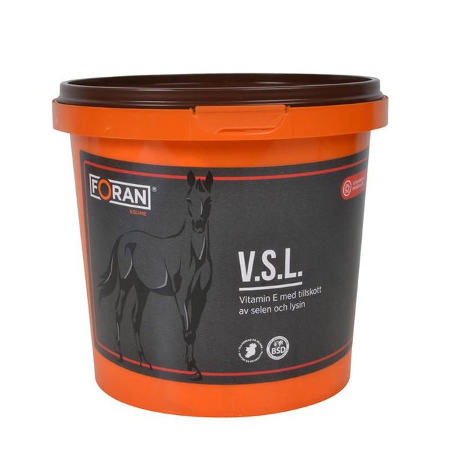Hovedbilde Foran V.S.L vitamin E og selen