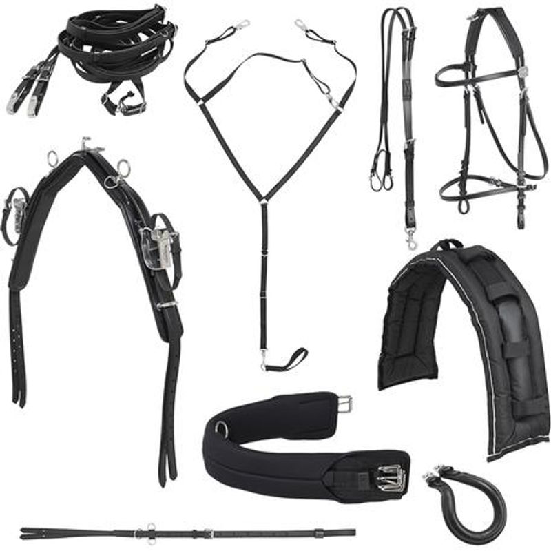 Wahlsten Premium Next Level Race QH Harness Complete Biothane