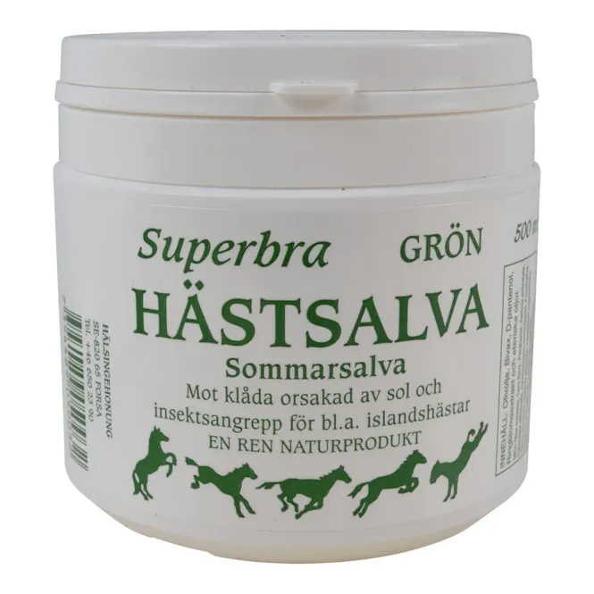Hovedbilde Biofarmab Superbra Hestesalve 500 ml - Grønn