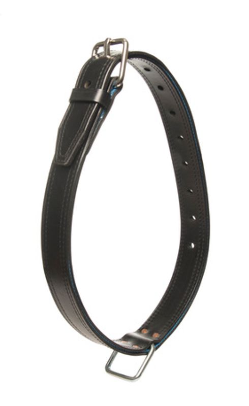 Wahlsten Premium Halsring i Lær. Ekstra Sterk. 55mm Bred. 